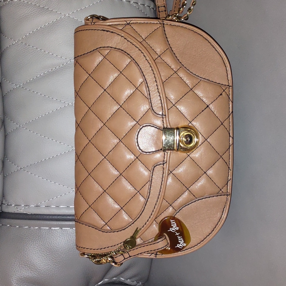 *FINAL PRICE* Barr + Barr New York Quilted Leather Crossbody Bag